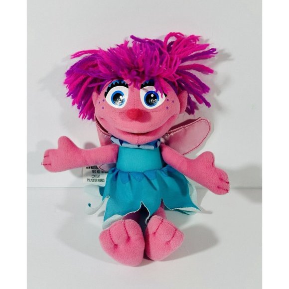 Abby Cadabby Pink Fairy 9” Sesame Street 2013 Plush Stuffed Animal Toy Hasbro - Picture 2 of 9